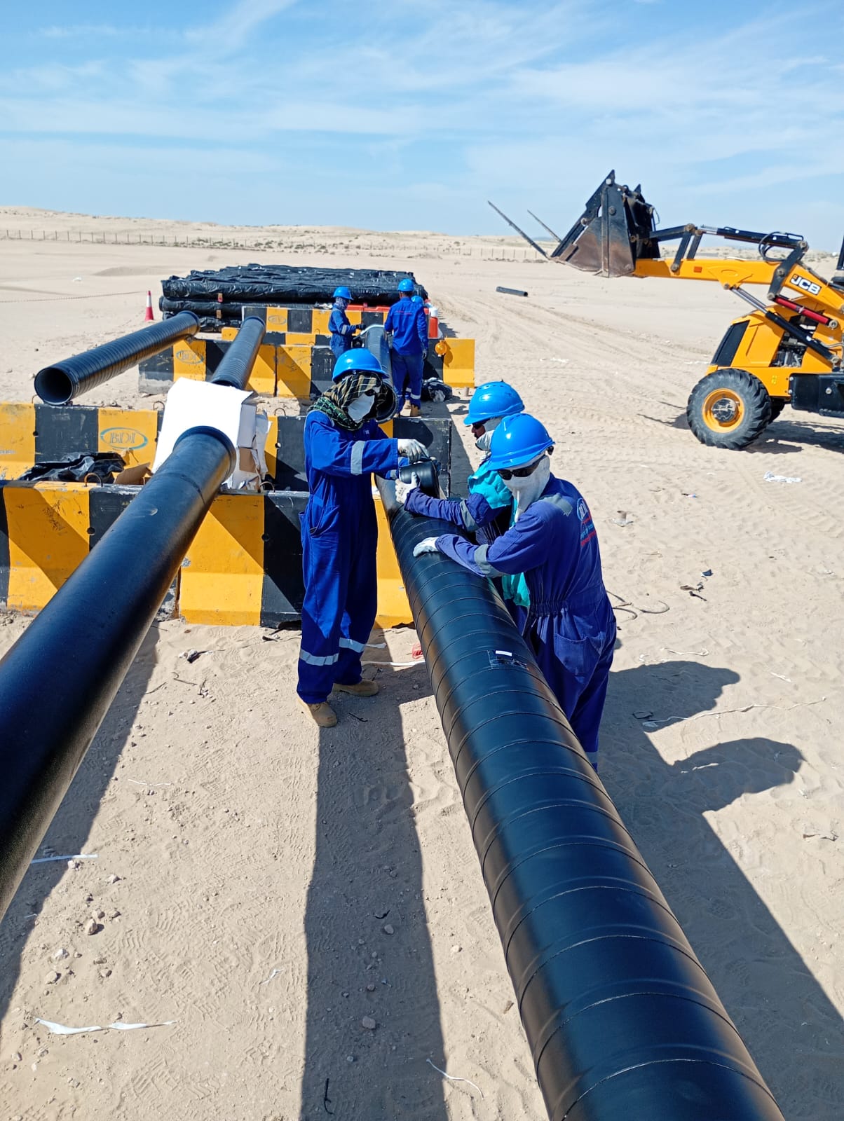 Water Network at Al Asheesh to Serve 72 Farms